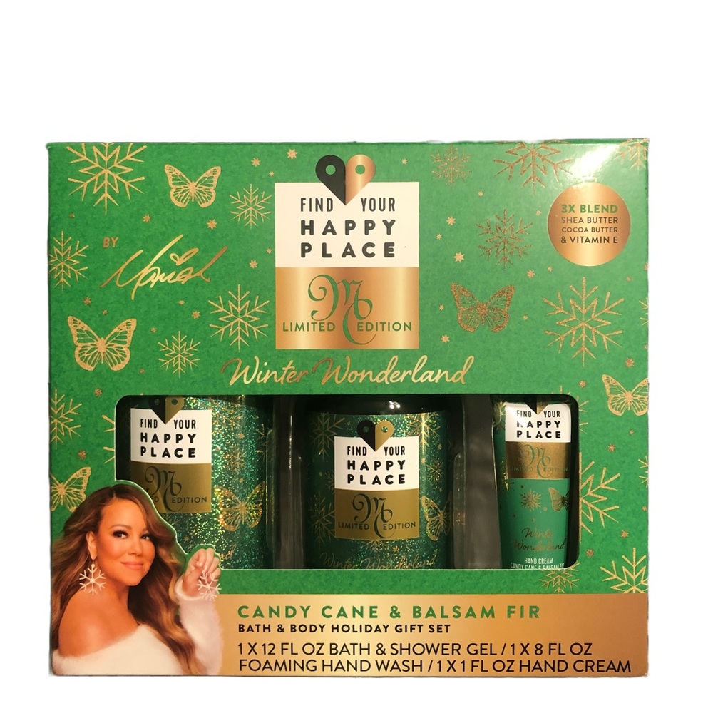 Find your Happy Place Mariah Carey Limited Edition
Set..Candy Cane